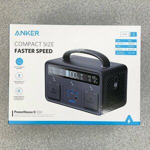 未使用品 Anker アンカー ポータブル電源 PowerHouse II 300 パワーハウス2 300 A1731 防災 車中泊 キャンプ [R14222]