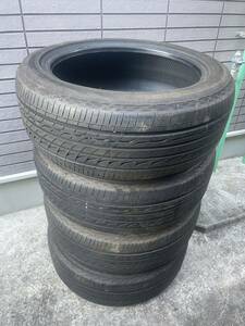 BRIDGESTONE ブリヂストン REGNO レグノ GR-XI 205/50R17 中古タイヤ 4本 セット 溝あり 1本パンク修理あり 205 50 17