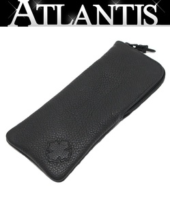 CHROME HEARTS 銀座店 クロムハーツ メガネケース ソフトケース ダガージップ クロスパッチ 眼鏡ケース 黒 96626