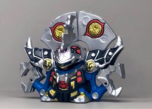 SDガンダム　ガン消し　リペイント　黒魔神闇皇帝