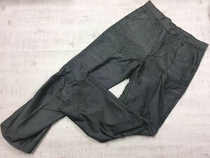 ラングラー wrangler 700 SERIES オールド アメカジ 古着 光沢 シャリ感 ストレート ワークパンツ ボトムス メンズ L グレー