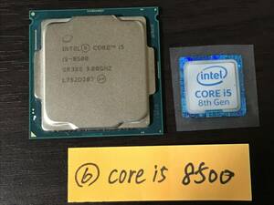 06 intel Core i5 8500 3.00GHz / 動作品