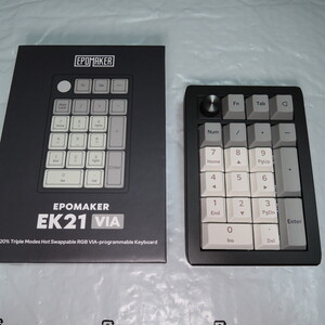 EPOMAKER EK21 VIA テンキー ゲーミングキーボード