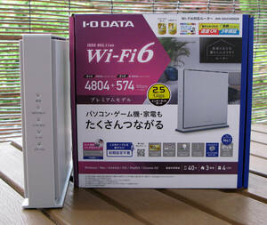 %%% I・O DATA Wi-Fi6対応ルーター WN-DAX5400QR %%%