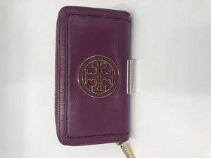 トリーバーチ TORY BURCH 長財布 紫