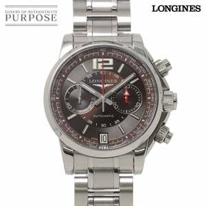 ロンジン LONGINES アドミラル クロノグラフ L3 666 4 メンズ 腕時計 デイト ブラウン 自動巻き Admiral 90232468