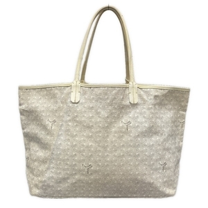 ゴヤール GOYARD トートバッグ サンルイPM レザー 白×グレー VAE120110 バッグ