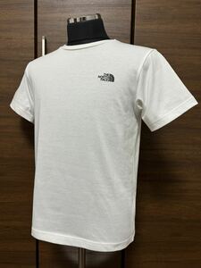 THE NORTH FACE(ザ・ノースフェイス） S/S Square Logo Tee（スクエアロゴティー）NT32038 ホワイト M 人気デザイン GOLDWIN正規品