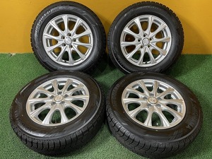 No.881　2023年製　ヨコハマ　アイスガードiG60　スタッドレスタイヤ　15インチ　195/65R15　アルミホイール付　4本セット　160サイズ×4