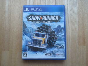 【PS4】 スノーランナー　SnowRunner