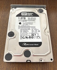 ★WD Western Digital 1.0TB SATA/32MB Cache WD1001FALS-41Y6A1 ※現状品O★