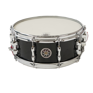 【訳あり】 スネア SAKAE OSAKA HERITAGE SD1455MA/M-RB Maple Snare Mighty Halo ソフトケース付き Real Black アウトレット