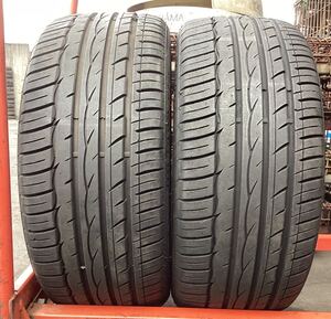 235/35R19 91W 2本 ジーテックス HP3000vfm 2021年製 バリ溝 中古(110391 Ｋ1602) ZEETEX クラウン エスティマ マークＸ