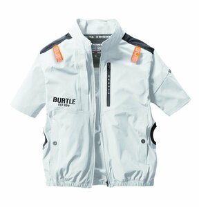 【即納】2023年最新 AC2006　半袖 60.アッシュグレー　M　バートル　空調服　burtle　単品　サイドファン