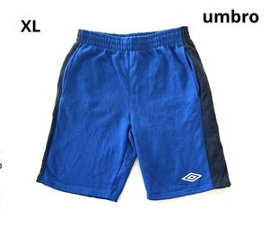 アンブロ umbro ハーフパンツ　スウェット ワンポイント XL　y2k