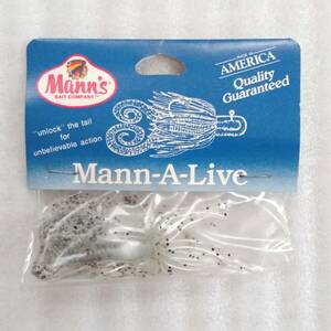 新品 マンズ マン-ア-ライブ 1/4oz #ソルト&ペッパー　Mann