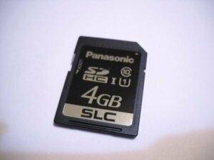 Panasonic　SDカード　4GB　SLC
