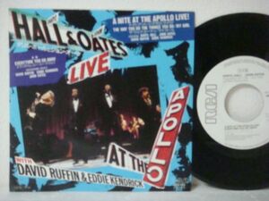 7 DARYL HALL & JOHN OATES/Nite At The Apollo Live!国内白見本
