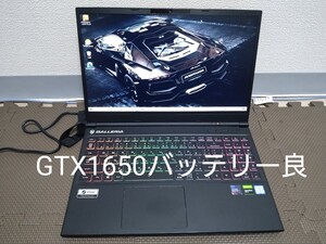 ゲーミングノートPC SSD480GB＋M2-256GB Corei5 バッテリー良Windows11メモリ16GB