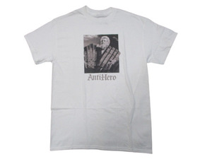 新品☆即決 ANTIHERO アンタイヒーロー THE TEN CURBMANDMENTS Tシャツ 白 SIZE:M.スピットファイヤー thrasher ftc huf アンチヒーロー