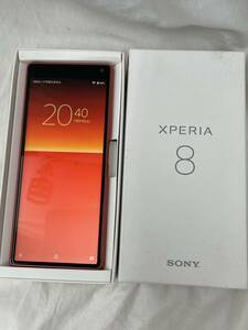 Xperia 8 902SO 64GB オレンジ ソフトバンク ワイモバイル SONY 箱付き 