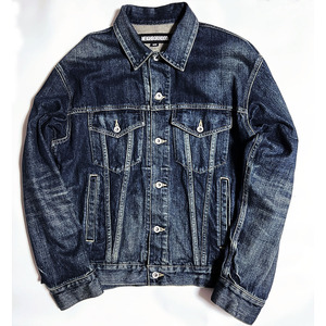 NEIGHBORHOOD WASHED DENIM TYPE-4 JACKET 231XBNH-JKM02 ネイバーフッド インディゴL サベージ デニム タイプ1 Gジャン デニムジャケット