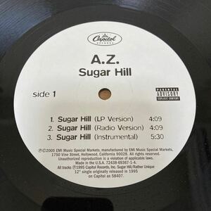 (74) A.Z.／Rather Unique Sugar Hill ★レア US盤 12インチ 80