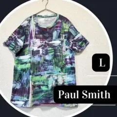 Paul Smith RED EAR メンズ半袖 Tシャツ L ペイント 水彩