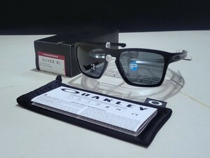 正規品 新品 偏光レンズ OAKLEY SLIVER XL オークリー スリバー GREY POLARIZED グレー ポラライズド MATTE BLACK サングラス OO9341-0157