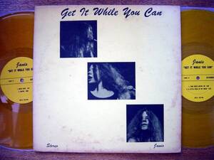 【LP】JANIS JOPLIN/GET IT WHILE YOU CAN(イエローカラー2LP米国製1970’S VINTAGEジャニスジョプリン)