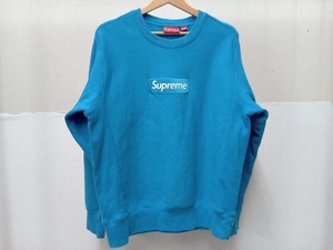 Supreme スプリーム　シュプリーム　Box Logo Sweatshirt Blue RN101837　スウェット　トレーナー　水色　Sサイズ