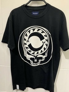 未使用　19AW ディセンダント　VORTEX Tee Mサイズ 黒　グレイトフル・デッド　descendant