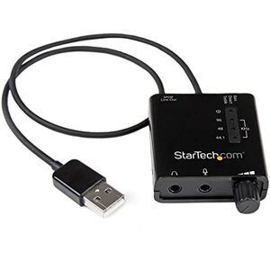 【中古】 StarTech.com USB - DACヘッドホンアンプ S PDIF対応 96kHz 24bit 2x