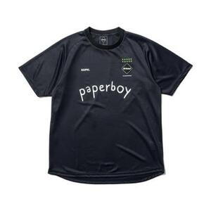 F.C.R.B paperboy PRE MATCH TOP BLACK XL fcrb ペーパーボーイ ブラック ショート スリーブ プレマッチ トップ soph. ソフ Tシャツ