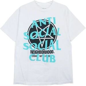 NEIGHBORHOOD ネイバーフッド × ANTI SOCIAL SOCIAL CLUB アンチソーシャルソーシャルクラブ 18SS Tシャツ ホワイト　Mサイズ 新品未使用