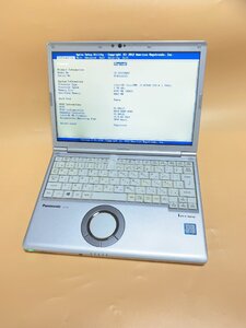 ジャンク Panasonic レッツノート CF-SV7TDHVS/Core i5-8350U メモリ8GB/SSD無し/12インチ SK2410-43