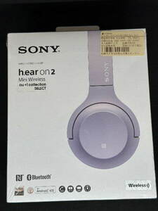 09652 SONY h.ear on 2　 Mini Wireless　Bluetooth ワイヤレス ステレオ ヘッドホン　Parl Gold 未開封新品