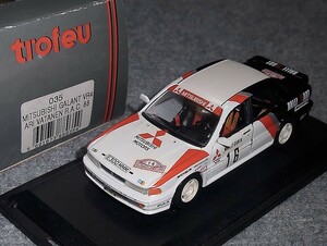 カスタム品 035 1/43 三菱 ギャラン VR4 バタネン 16号 monntekaruro 1988 MITSUBISHI GALANT ミツビシ