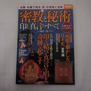 密教と秘術　印と真言のすべて　仏像・仏画で知る「印」の意味と効験 （別冊宝島　２４３０） 藤巻一保／監修