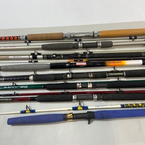 ΨΨ【1円スタート】 DAIWA ダイワ 船竿　ジャンク品8本まとめ 全体的に状態が悪い