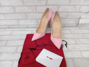 Christian Louboutin クリスチャンルブタン ハイヒール パンプス ピンヒール レザー ピンク レディース サイズ37 状態考慮 店舗受取可