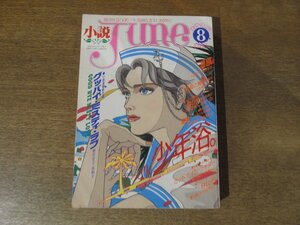 2412ST●小説ジュネ June 26/1987.8●ちばひさと/グッバイ・ミスティ・ラブ 野村史子 西炯子/湿原 石原郁子 鎌田幸美/吉原理恵子/岸裕子