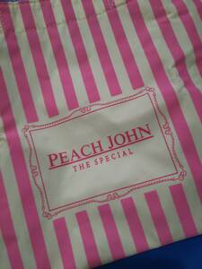 【 今すぐ落札・送料0 】 ピーチジョン PEACH JOHN トートバッグ ※他商品との同梱包「まとめて取引」不可