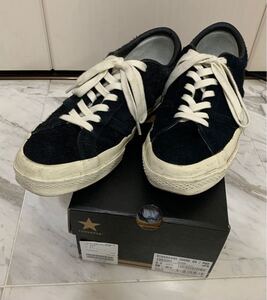 CONVERSE x Pilgrim Surf+Supply コラボ『STAR&BARS』サイズUS9.5 JPN28cm 定価17,600円程。