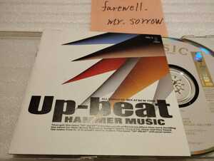 UP-BEAT アップビート HAMMER MUSIC 旧規格盤CD Victor VICL-5 ジャケット傷みあり ハンマー・ミュージック 広石武彦 1990年ベストアルバム