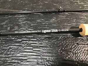 111902z LIGHKER STICK C-602M バスロッド カーボン New Concept Bass Fishing Rod バス釣り