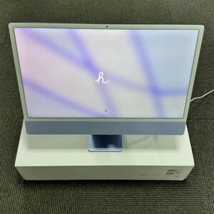 【超美品】Apple iMac 24インチ Retina 4.5Kディスプレイ Apple M1/8コアCPU/8コアGPU/16GB/SSD 256GB/カスタマイズモデル（CTO）Z130000TQ