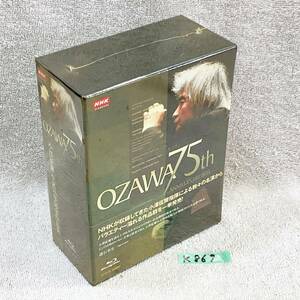 ●K869《新品・未開封》■小澤征爾 75th Anniversary■OZAWA 75th Anniversary Box■小澤征爾 生誕75年記念作品集■Blu-ray６枚組 BOX