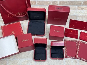 Cartier/カルティエ ネックレスケース/リングケースetc アクセサリーボックス/空箱/保存袋 など セット 【2020y2】