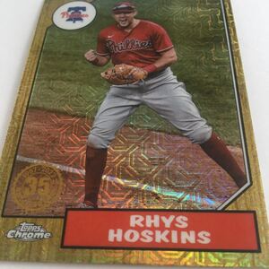 ★ 2022topps SERIES 2 【RHYS HOSKINS】　SILVER PACK chrome ★即決